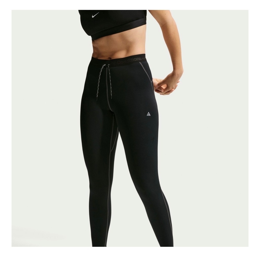 Nike Women's ACG Wildsee Black Layer Leggins Size Small IO0224 010